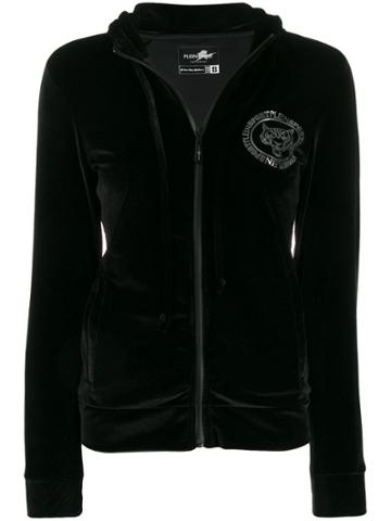 Plein Sport Velvet Sports Jacket - Black