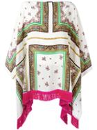 Etro Floral Print Tunic, Women's, White, Silk/viscose