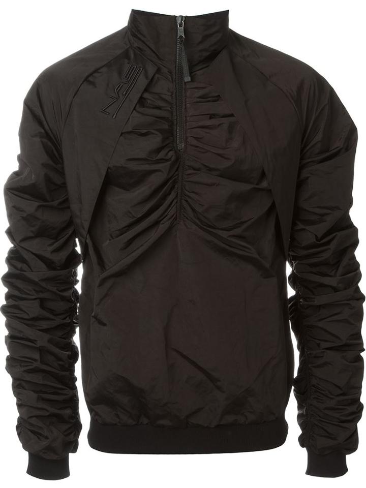 Nasir Mazhar Ruched Raglan Pullover