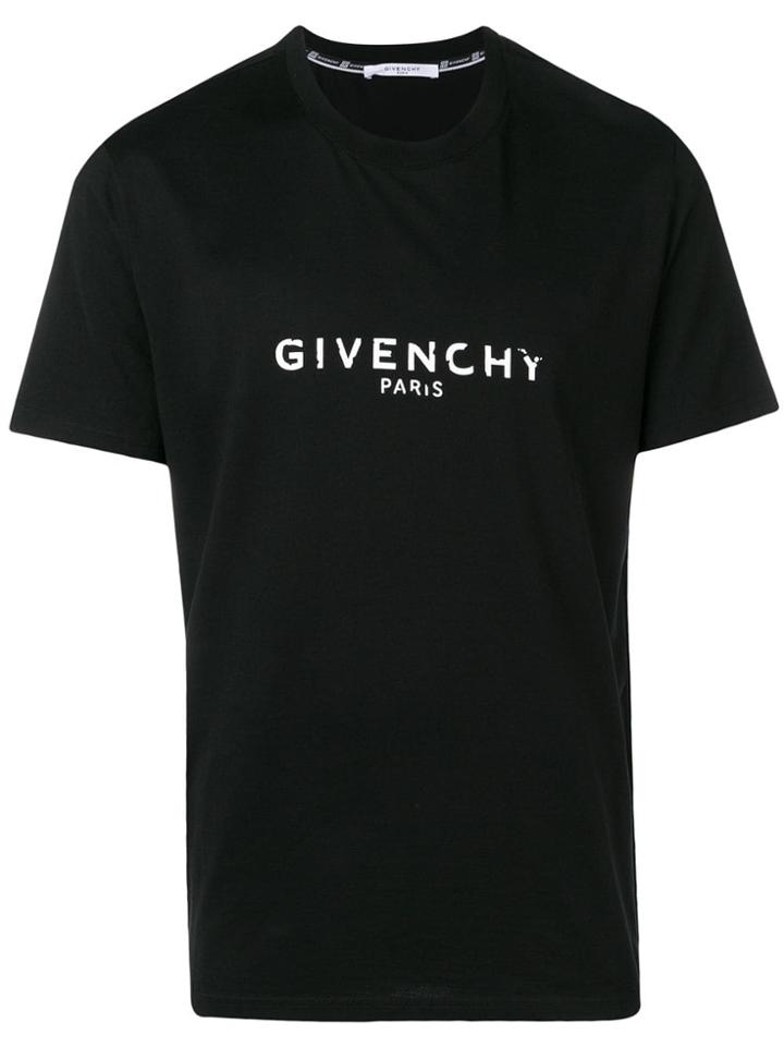 Givenchy Print Logo T-shirt - Black