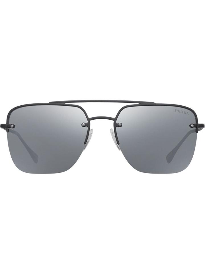 Prada Square-frame Sunglasses - Black