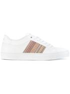 Paul Smith Lateral Multi-stripes Sneakers - White