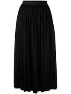 Astraet Pleated Skirt, Women's, Size: 1, Black, Cupro
