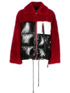 Sylvie Schimmel Colour-block Zipped Jacket - Red