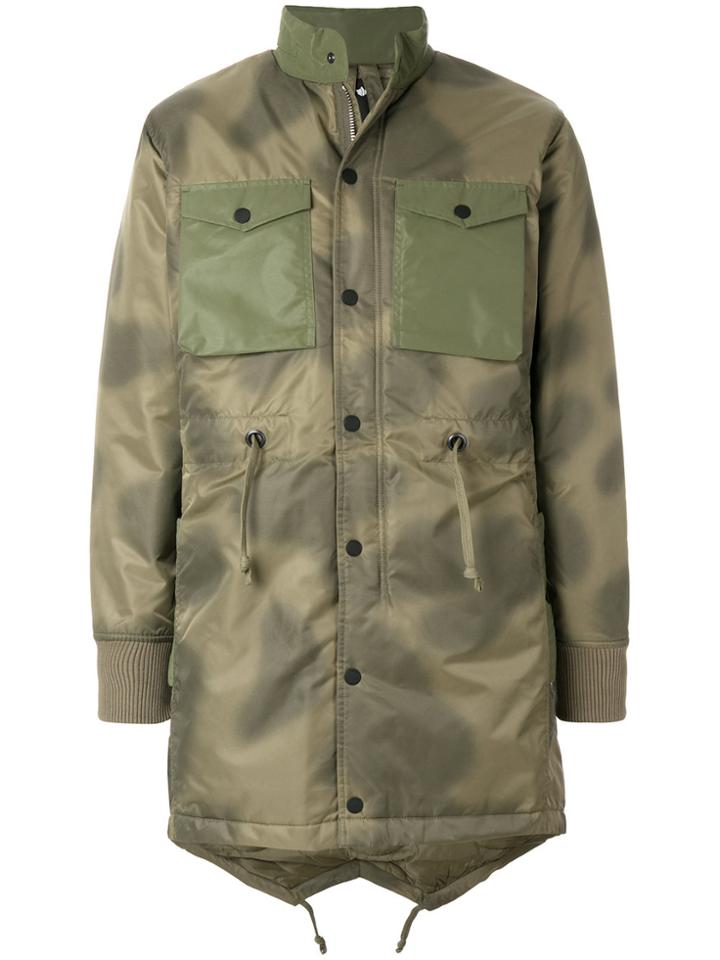 Maharishi Patch Pocket Parka - Green