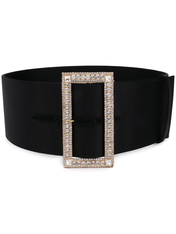 Alexandre Vauthier Embellished Belt - Black