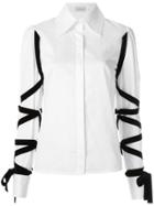 Olympiah Bow Detail Shirt - White