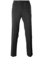 Z Zegna Tailored Trousers, Men's, Size: 50, Grey, Polyester/spandex/elastane/acetate/wool