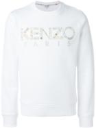Kenzo - 'kenzo Paris' Sweatshirt - Men - Cotton/polyester - Xl, White, Cotton/polyester