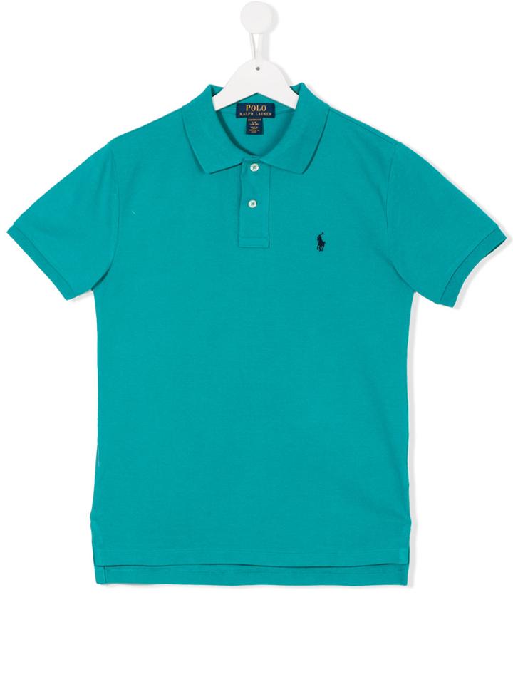 Ralph Lauren Kids Teen Short Sleeve Polo Shirt - Green