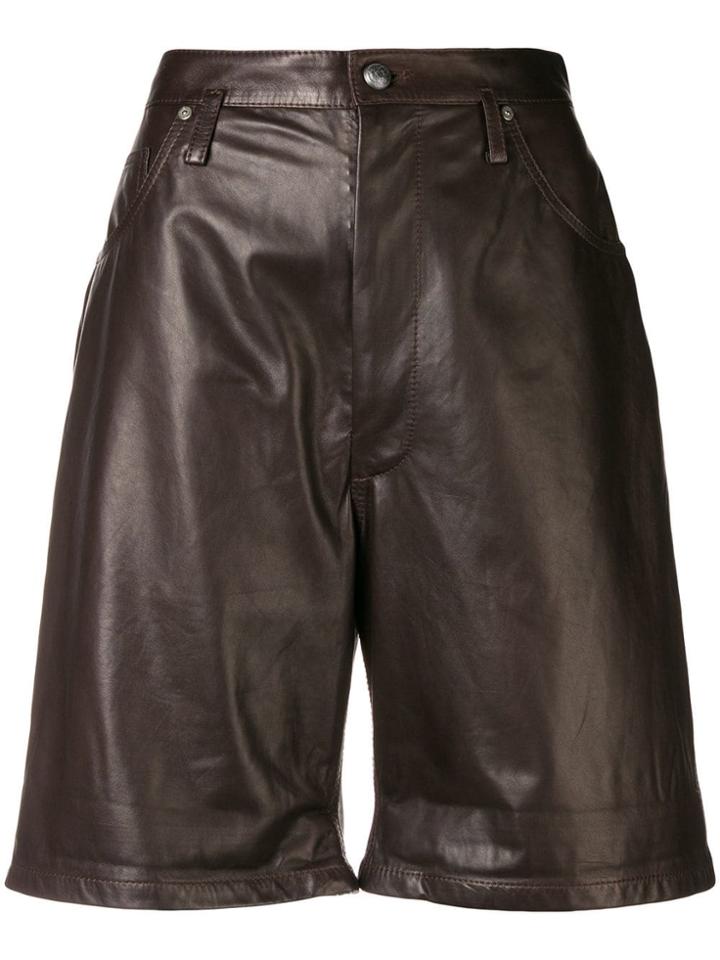 Etro Knee-length Biker Shorts - Brown