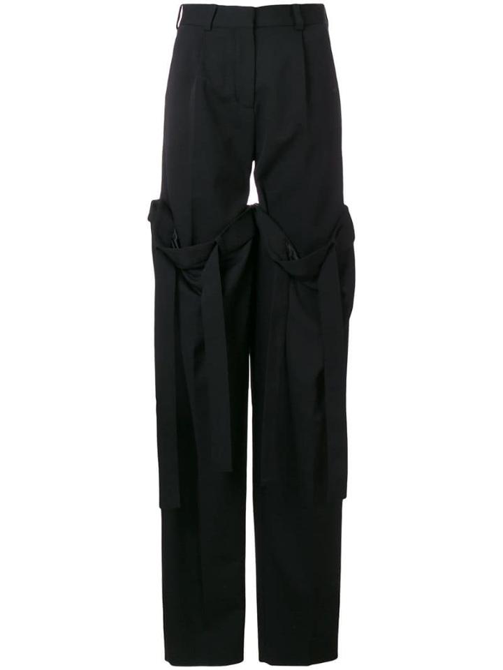 Y/project Detachable Layered Trousers - Black