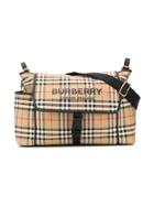 Burberry Kids Signature Check Changing Bag - Neutrals