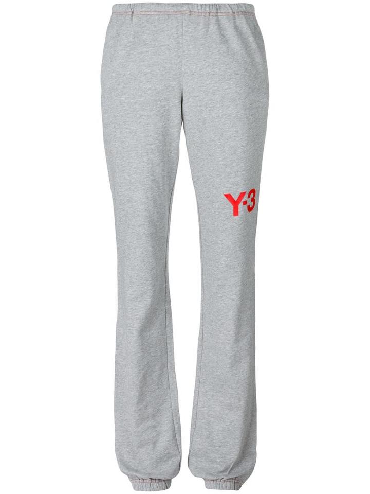 Y-3 Contrast Details Sweatpants, Women's, Size: Medium, Grey