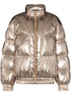 Isabel Marant Étoile Kresten Zip-up Puffer Coat - Metallic