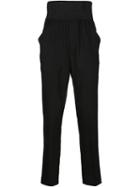 Thamanyah Slim Fit Trousers, Men's, Size: 48, Black, Spandex/elastane/wool
