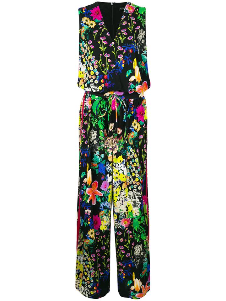 Etro Floral Printed Jumpsuit - Black