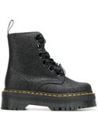 Dr. Martens Glitter Lace-up Boots - Black