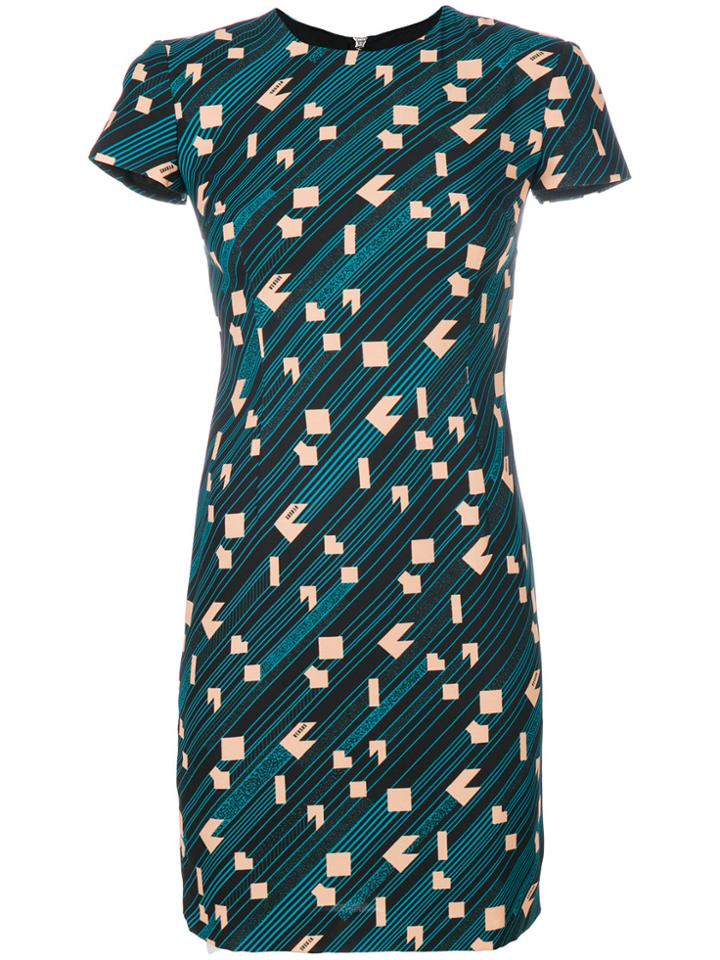 Versus Print Dress - Green