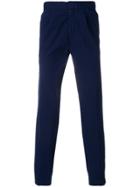 Z Zegna Tapered Chino Trousers - Blue