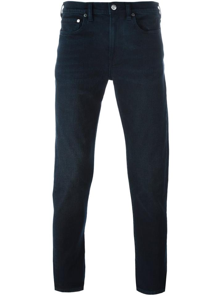 Ps By Paul Smith Slim Fit Jeans, Men's, Size: 28/32, Blue, Cotton/polyurethane