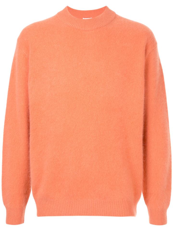 H Beauty & Youth Long Sleeved Jumper - Yellow & Orange