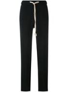 Pt01 - Chantal Trousers - Women - Cupro - 46, Black, Cupro