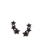 Alinka 'stasia' Triple Star Diamond Ear Cuff, Metallic