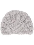 Eugenia Kim Fitted Knitted Hat - Grey