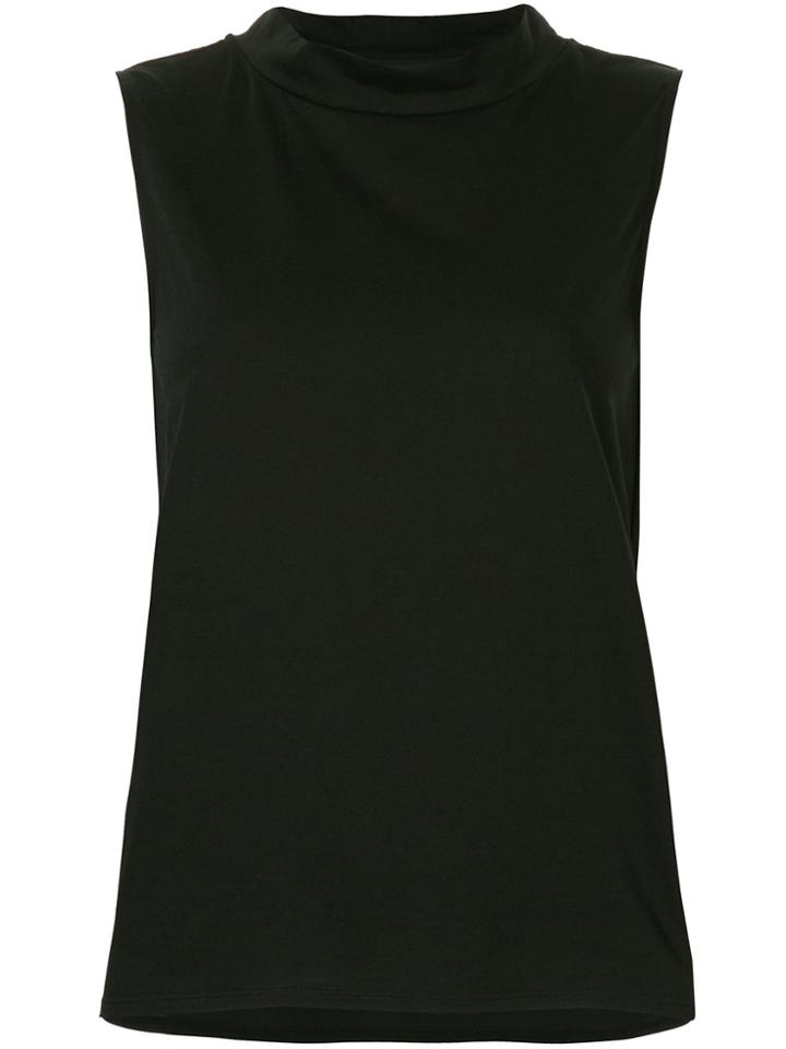 Astraet High Neck Tank Top - Black