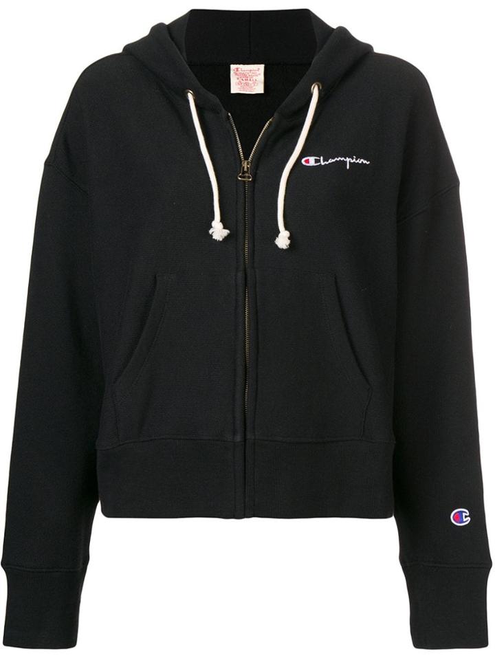 Champion Basic Hooded Jacket - Black