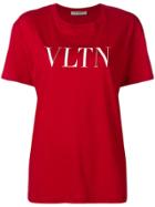 Valentino Vltn Print T-shirt - Red