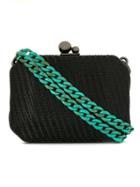 Isla Textured Mini Bag - Black