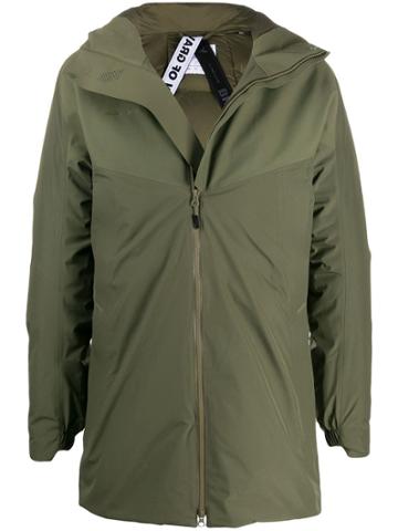 Mammut Delta X Zipped Hooded Coat - Green