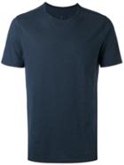 Transit - Crew Neck T-shirt - Men - Cotton/linen/flax/polyamide - Xl, Blue, Cotton/linen/flax/polyamide