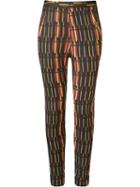 Andrea Marques High Waisted Skinny Trousers