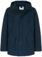 Kenzo Hooded Coat - Blue
