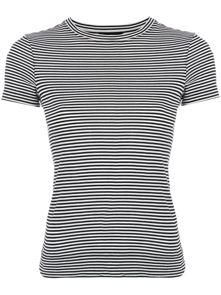Theory Striped T-shirt - Black