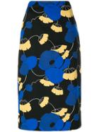 Marni Havana Print Skirt - Blue