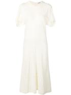 Jil Sander Loose Fitted Day Dress - White