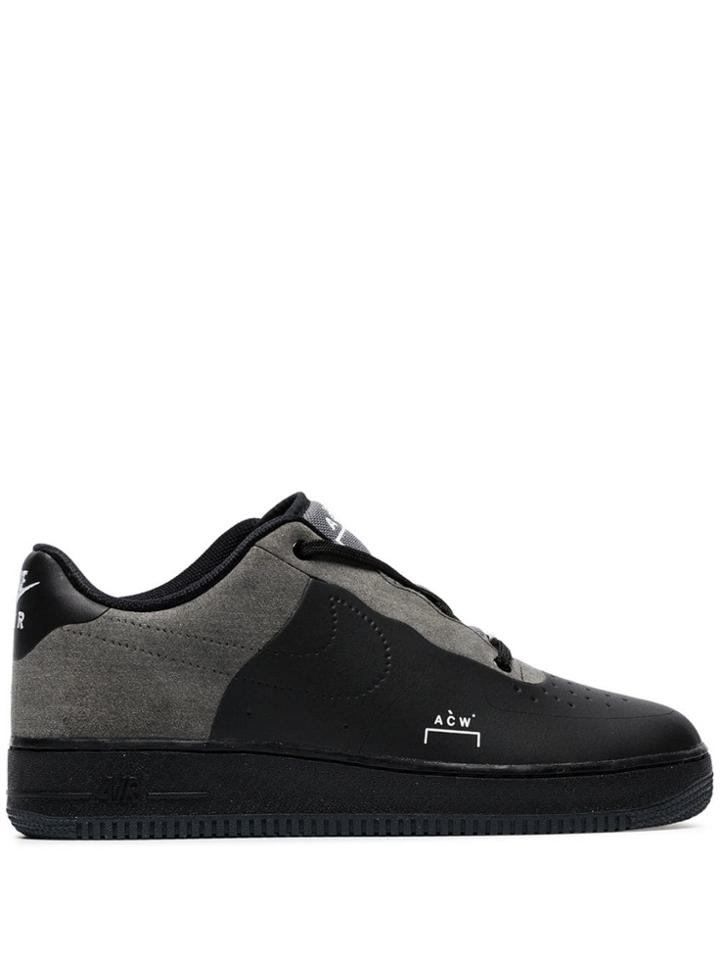 Nike Black X A-cold-wall* Air Force 1 Low-top Sneakers