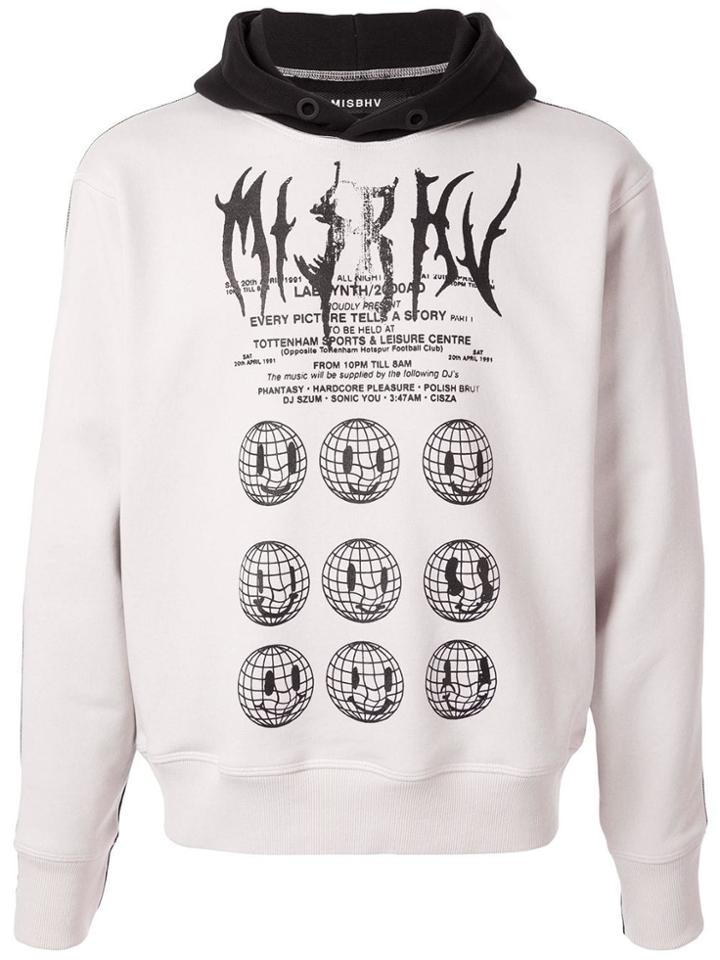 Misbhv 50/50 Hooded Sweatshirt - White