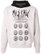 Misbhv 50/50 Hooded Sweatshirt - White