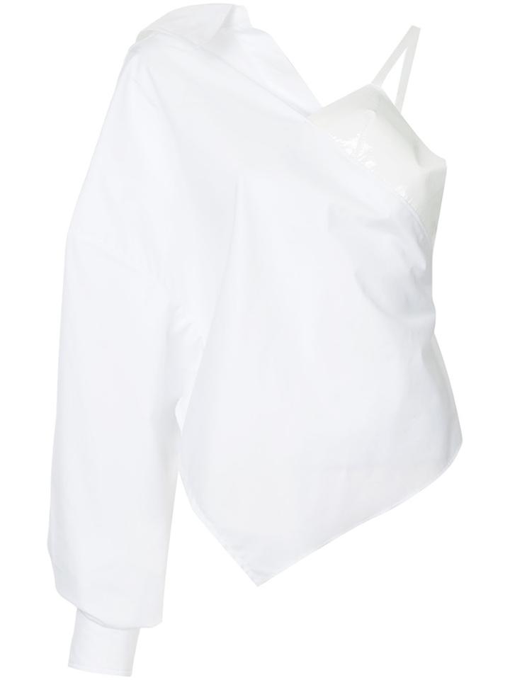 Paula Knorr One Sleeved Shirt - White