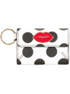 Charlotte Olympia Dots Print Wallet - White