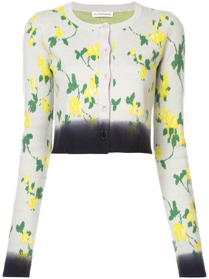 Altuzarra 'zannone' Knit Cardigan - Neutrals