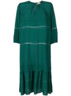 No21 Lace Trim Mid-length Dress - Green