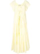 Innika Choo Alotta Gud Tiered Dress - Yellow