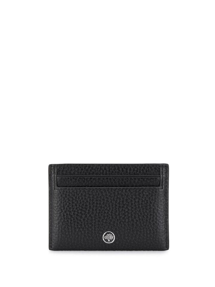 Mulberry Logo Slip Cardholder - Black