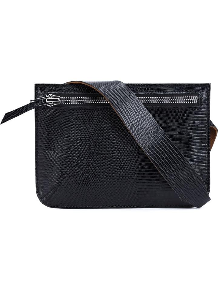 Newbark Lizard-effect Belt Bag
